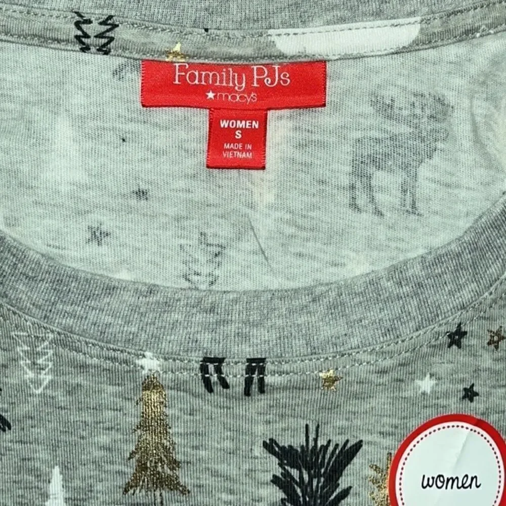 Family Pajamas Women’s 2-Pc Holiday Pajamas